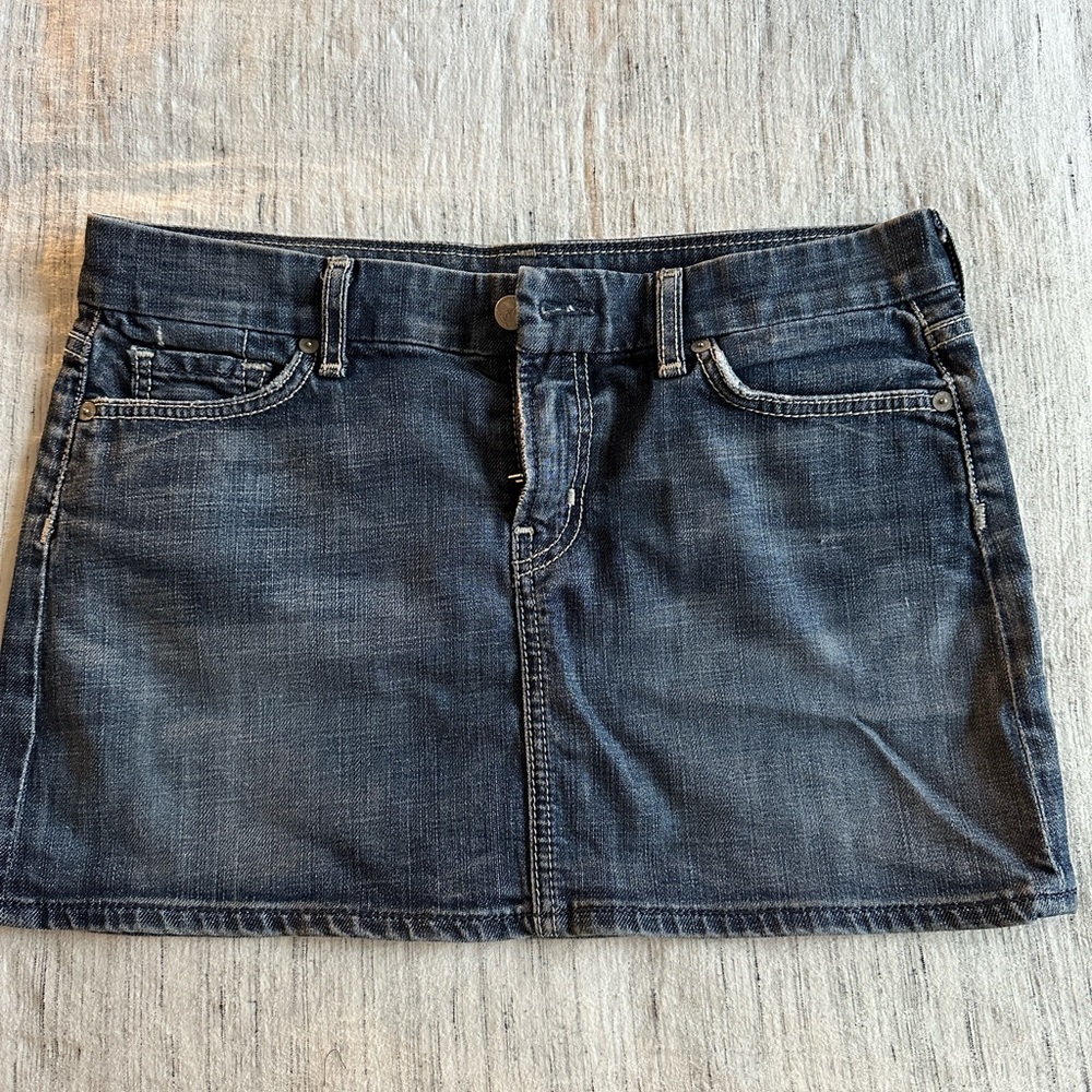 Citizens of Humanity - denim mini skirt - size 29